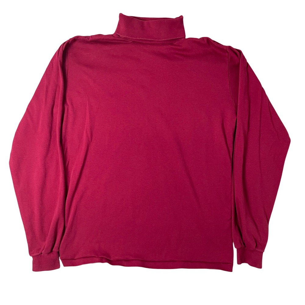 Vintage REI Turtleneck Mens XXL Red Outdoor Gorpcore Rustic Layering Retro